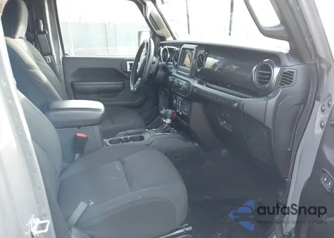 2021 Jeep Wrangler Unlimited Sport Altitude 4X4 из США, поврежденный, VIN 1C4HJXDN7MW814115